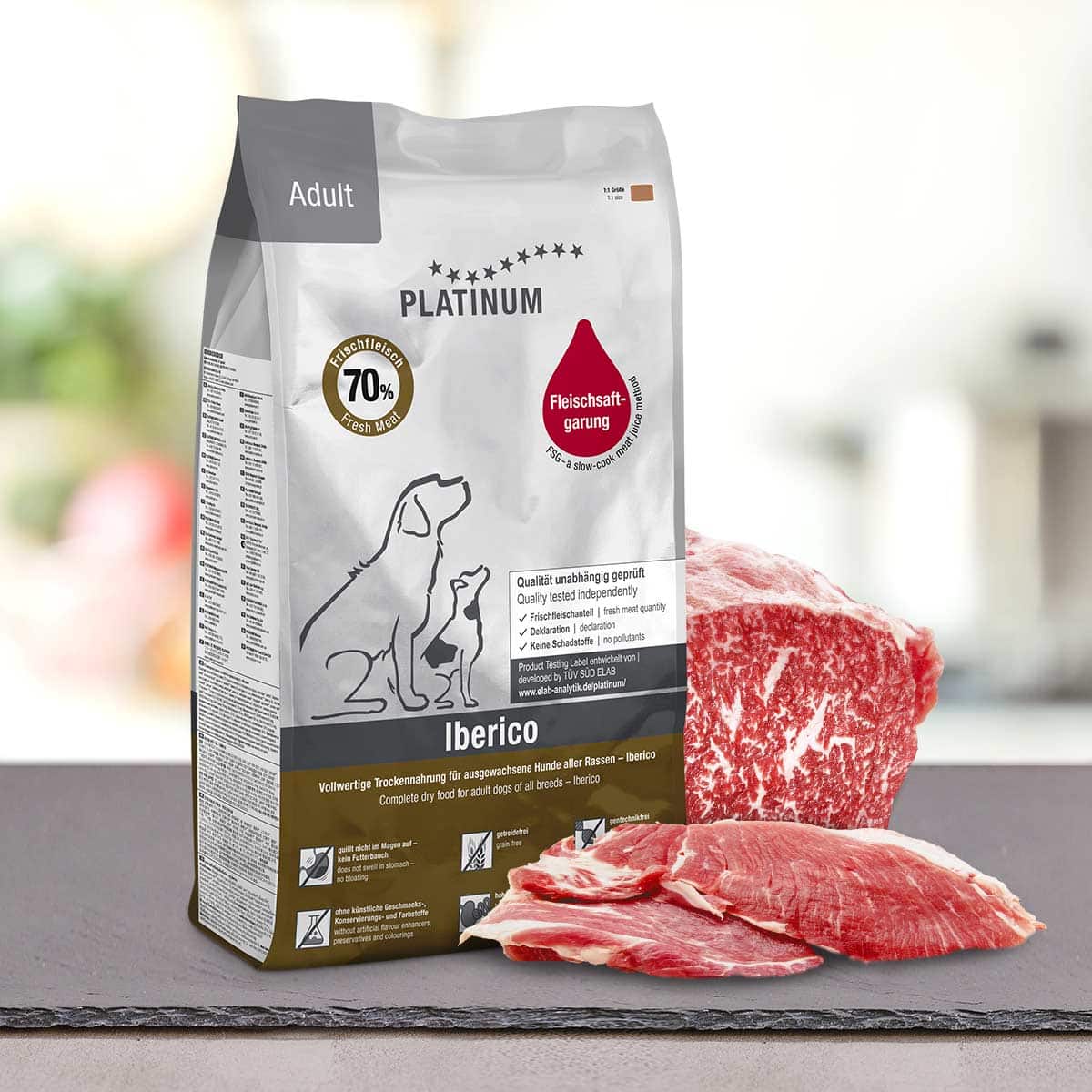 Adult Iberico+Greens | Iberico+Zelenjava za odrasle pse